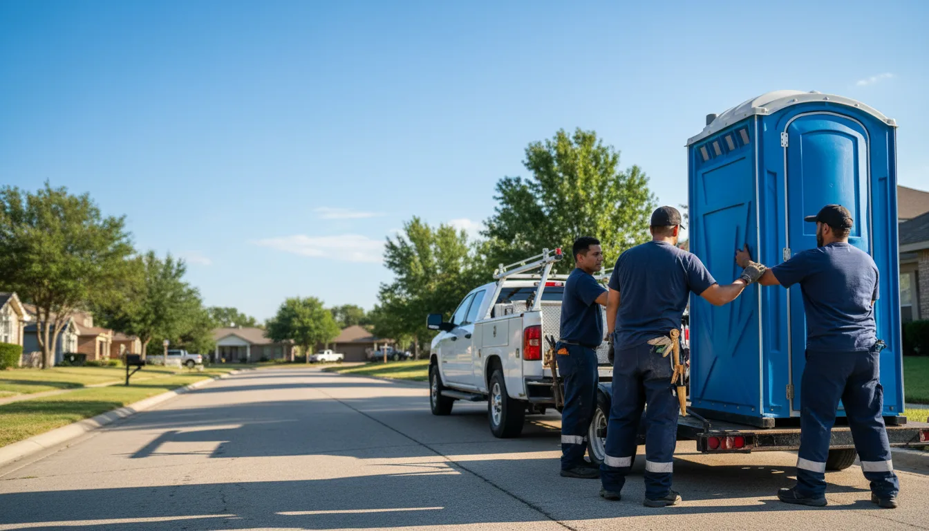 Portable Toilet Rental in Kildare, TX near me